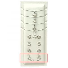 MY iMenso ODM "FWP model 4" ear-studs (925/0.5Mrhod-plated)