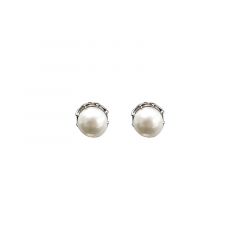MY iMenso ODM "FWP round 8mm Pandora" eartuds (925/rhod-plated)