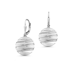 MY iMenso ODM "Gemma" earrings (925/rhod-plated)