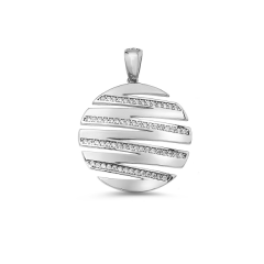 MY iMenso ODM "Gemma" pendant (925/rhod-plated)
