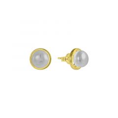 MY iMenso ODM "Giro di 8mm FWP" earrings 10mm (925/gold-plated)