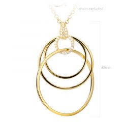 MY iMenso ODM "Giro di calze" pendant  (925/0,5Mgold-plated)