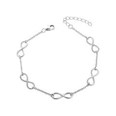 MY iMenso ODM "Infinito solo" bracelet 6x14mm (925/rhod-plated)