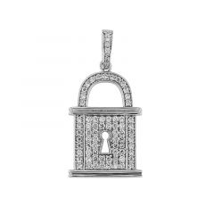 MY iMenso ODM "Locker" pendant (925/rhod-plated)