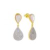MY iMenso ODM "Mathilde" earrings (925/rhod/0,5Mgold-plated)