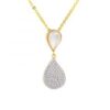 MY iMenso ODM "Mathilde" necklace (925/rhod/0,5Mgold-plated)