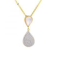 MY iMenso ODM "Mathilde" necklace (925/rhod/0,5Mgold-plated)