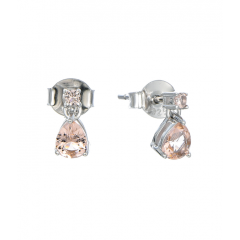 MY iMenso ODM "Milla Light Amethist Shimmer" earrings (925/rhod-plated)