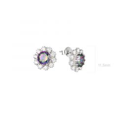 MY iMenso ODM "Misteriosa" earrings  (925/rhod-plated)