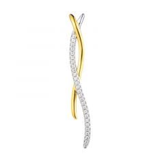 MY iMenso ODM "Moderno" necklace (925/rhod/0,5Mgold-plated)