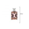 MY iMenso ODM "Morganite baquette" pendant + chain (925/rhod-plated)