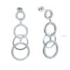 MY iMenso ODM "Più turni" earrings  (925/rhod-plated)