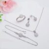 MY iMenso ODM QSACK06585 set (925/rhod-plated)