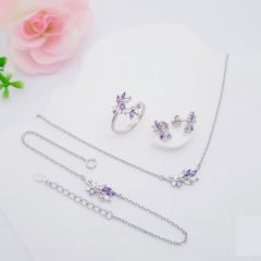 MY iMenso ODM QSACK06715 set assorted colors (925/rhod-plated)