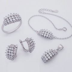 MY iMenso ODM QSACK07272 set (925/rhod-plated)