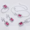 MY iMenso ODM QSANF07253 set (925/rhod-plated)