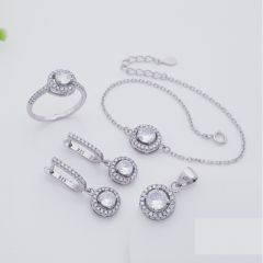 MY iMenso ODM "Rolo Roset" set (925/rhod-plated)