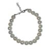 MY iMenso ODM "Shell Pearl 6.5mm" bracelet (925/rhod-plated) 17.5-5cm