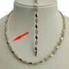 MY iMenso ODM "Sofia" necklace (925/rhodium/0,5Mgold-plated)