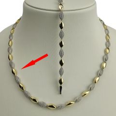MY iMenso ODM "Sofia" necklace (925/rhodium/0,5Mgold-plated)