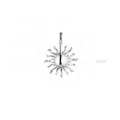 MY iMenso ODM "Sole splendente" pendant  (925/rhod-plated)