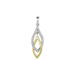 MY iMenso ODM "Sospelisse CZ" pendant 30mm (925/rhod/gold-plated)