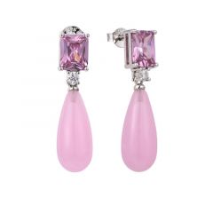 MY iMenso ODM "Spicca" earrings (925/rhod-plated)