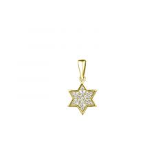 MY iMenso ODM "Star CZ 10mm" pendant (925/0,5Mgold-plated)