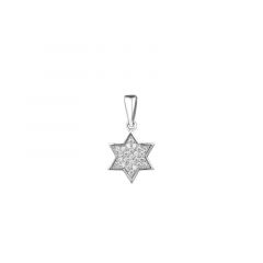 MY iMenso ODM "Star CZ 10mm" pendant (925/rhod-plated)