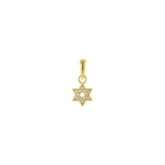 MY iMenso ODM "Star CZ 14mm" pendant (925/0,5Mgold-plated)