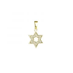 MY iMenso ODM "Star CZ 14mm" pendant (925/0,5Mgold-plated)