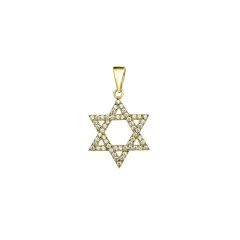 MY iMenso ODM "Star CZ 17,5mm" pendant (925/0,5Mgold-plated)