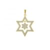 MY iMenso ODM "Star CZ 23mm" pendant (925/0,5Mgold-plated)