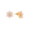 MY iMenso ODM "Sun Marquise CZ 13mm" earstuds (925/0,5Mgold-plated)