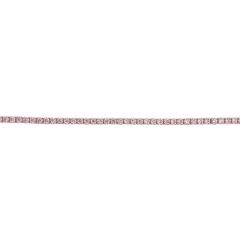 MY iMenso ODM "Tennis pink 1,5CZ"  bracelet (925/rhod-plated) 15+4cm