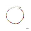 MY iMenso ODM "Tennis rainbow 2,0CZ"  bracelet (925/rhod-plated) 16+4cm