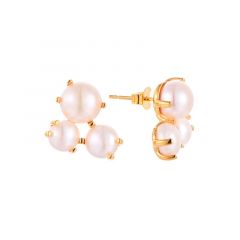 MY iMenso ODM "Trio of FWP 15mm" earstuds (925/0,5Mgold-plated)