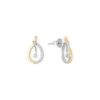 MY iMenso ODM "TT Drop" 15mm earrings  (925/rhod-plated)
