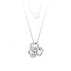 MY iMenso ODM "Turbinio white CZ 12mm" pendant (925/rhod-plated)