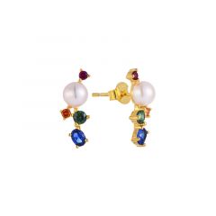 MY iMenso ODM "Tutti Frutti FWP" earrings (925/0,5Mgold-plated)
