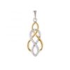 MY iMenso ODM "Twist Doppio" necklace (925/rhod/0,5Mgold-plated)