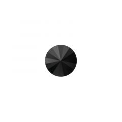 MY iMenso Piccola (14mm) insignia "Jet" (steel base/"Brillante crystal" Crystal)