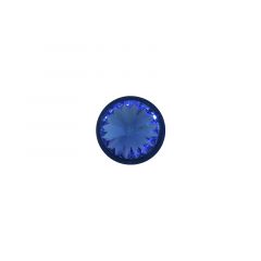 MY iMenso "sapphire" "man made crystal" element Insignia 14mm (925/rhod-plated)
