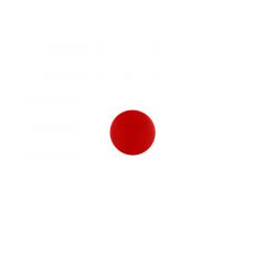 Pura (9mm) insignia "Red Coral" (glass composite)